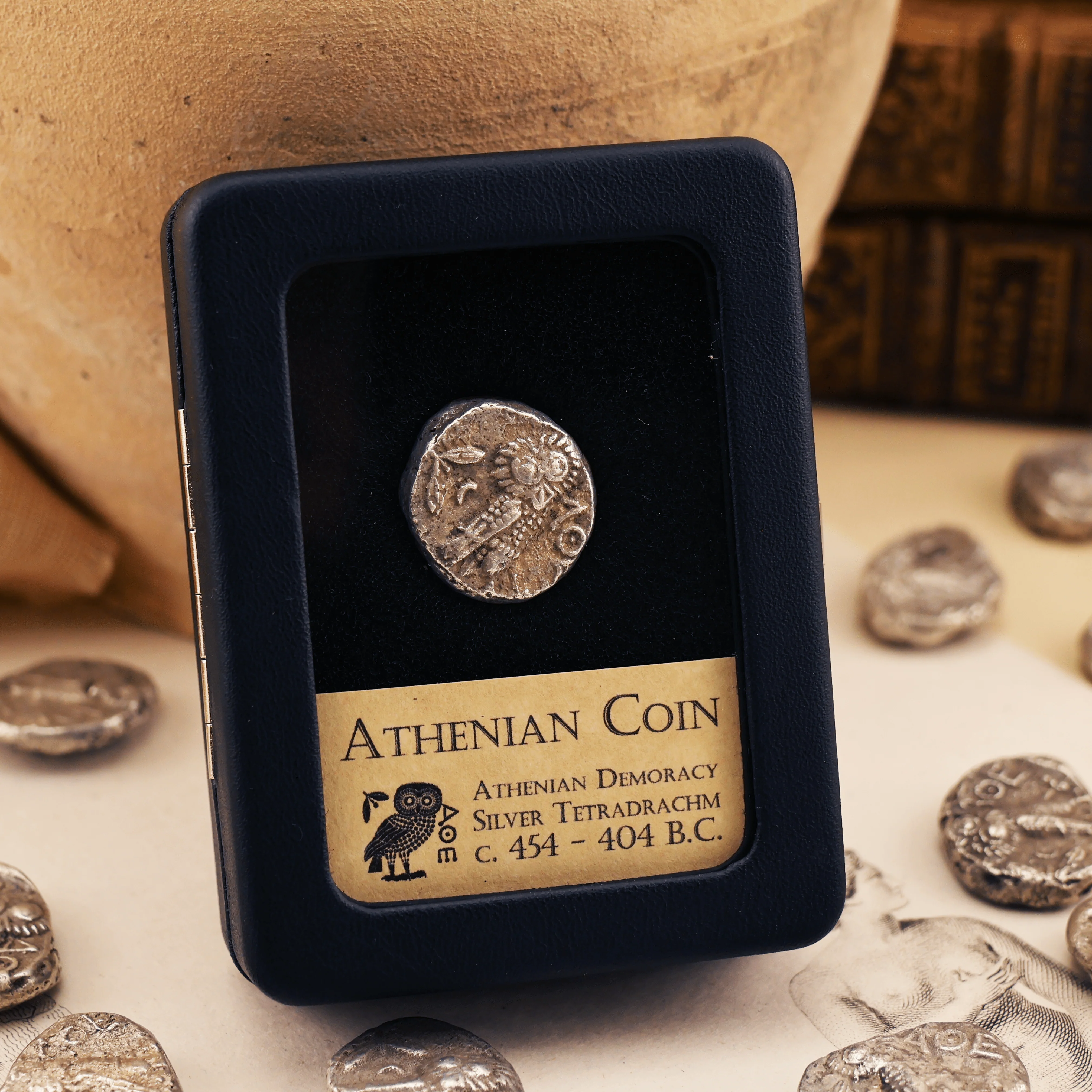 Athenian Coin | Silver Tetradrachm - Image 4