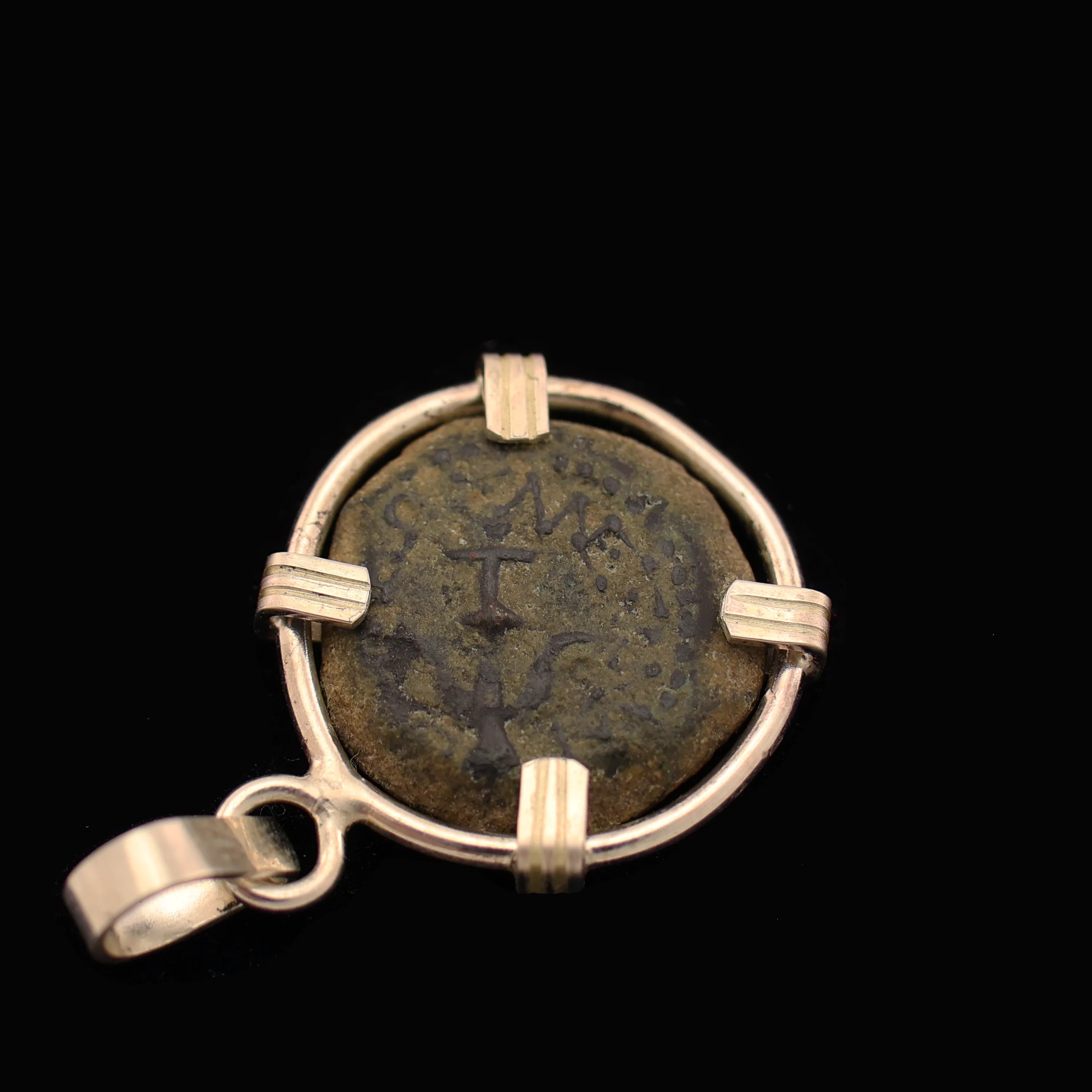 Biblical Widow's Mite Coin Pendant - Image 3