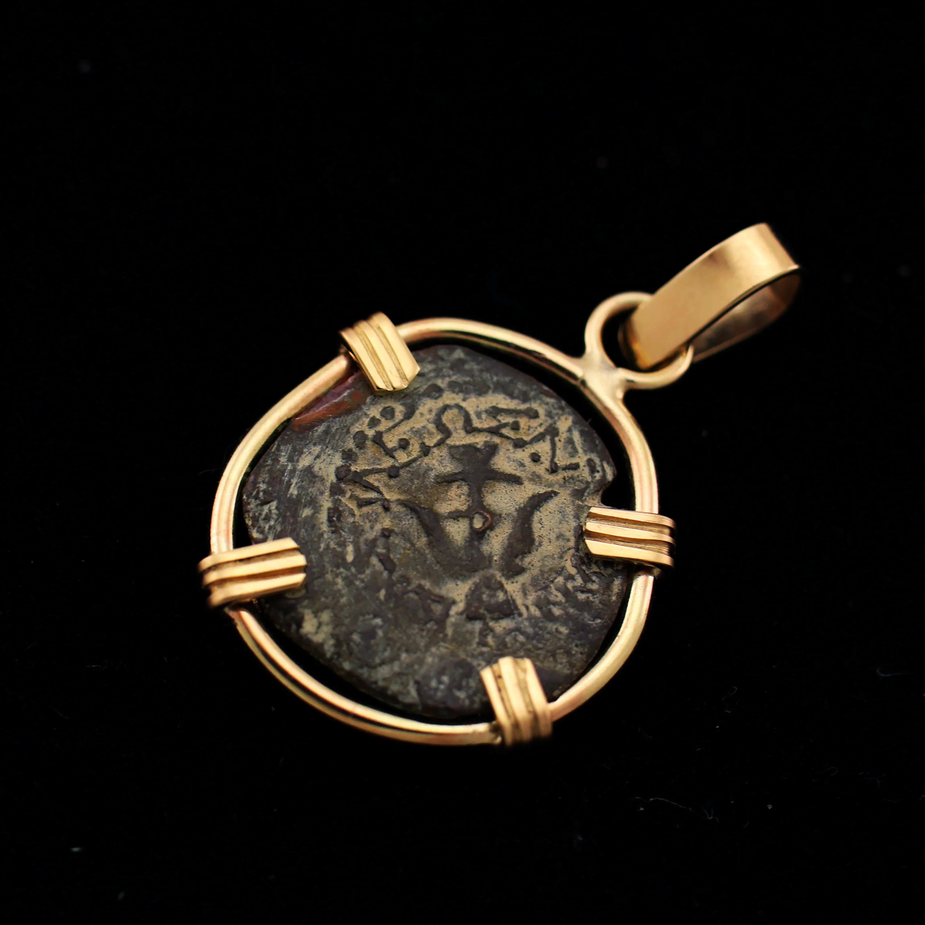 Biblical Widow's Mite Coin Pendant - Image 2