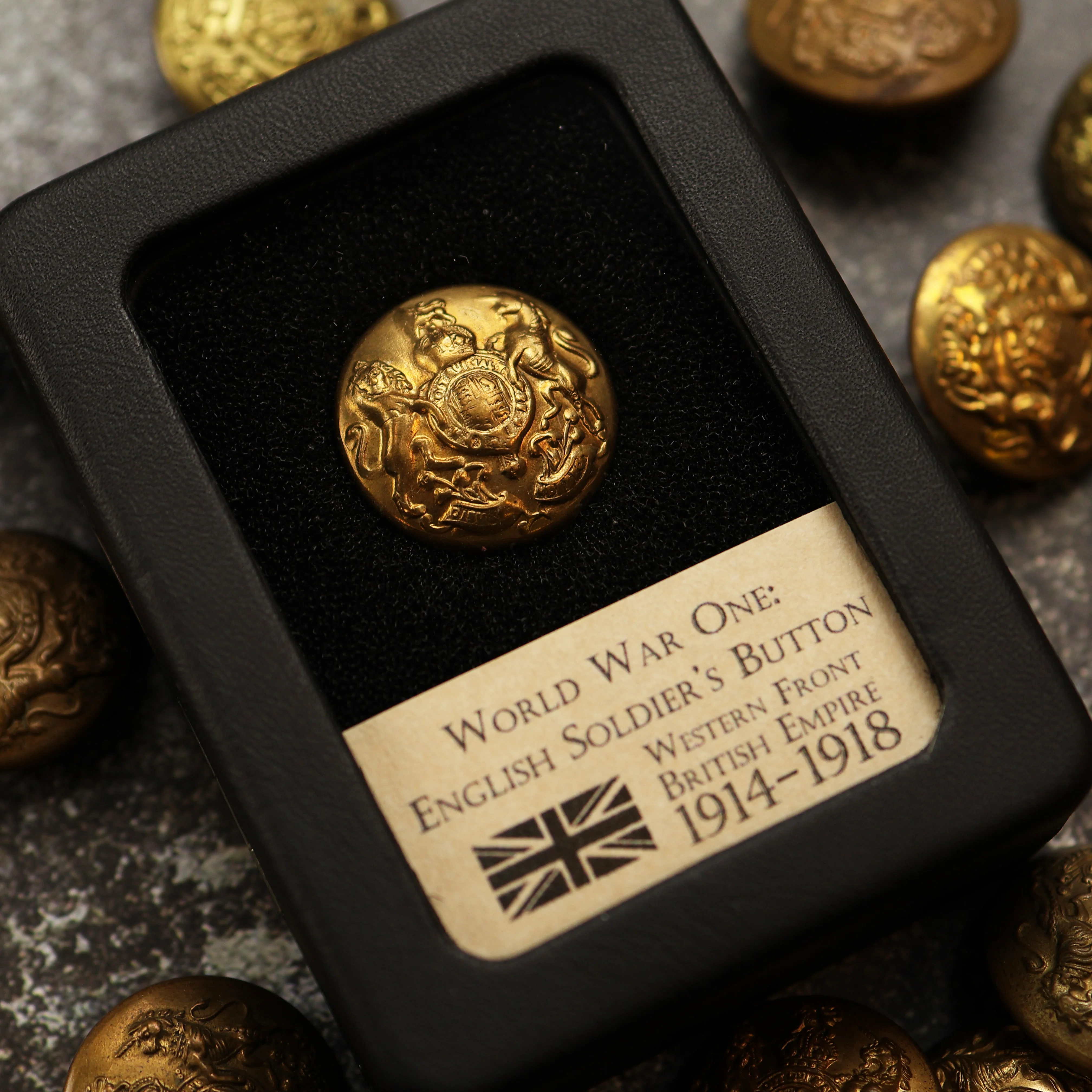 British Empire WW1 Soldier's Button - Image 2