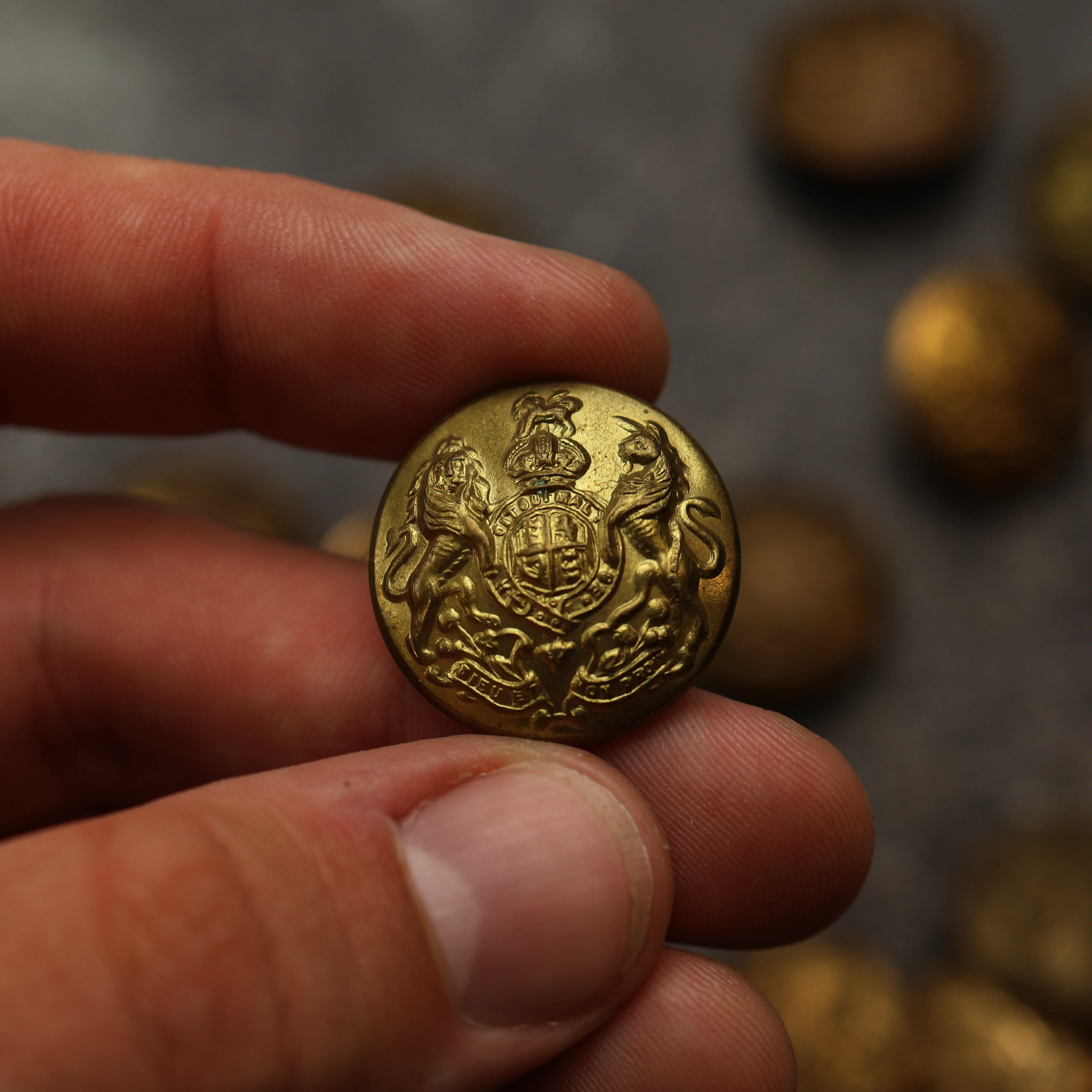 British Empire WW1 Soldier's Button - Image 4