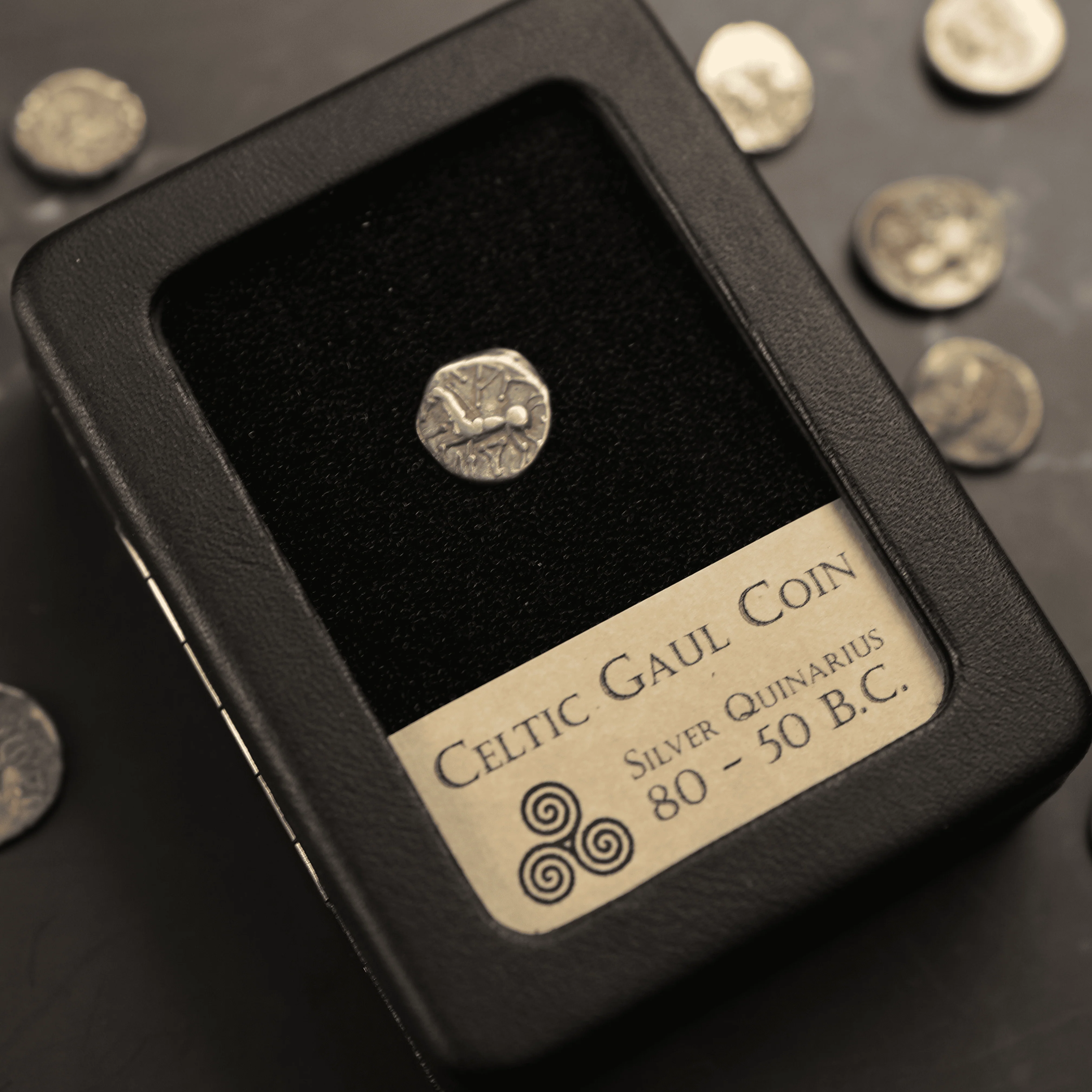 Celtic Gaul Coin | Silver Quinarius - Image 5