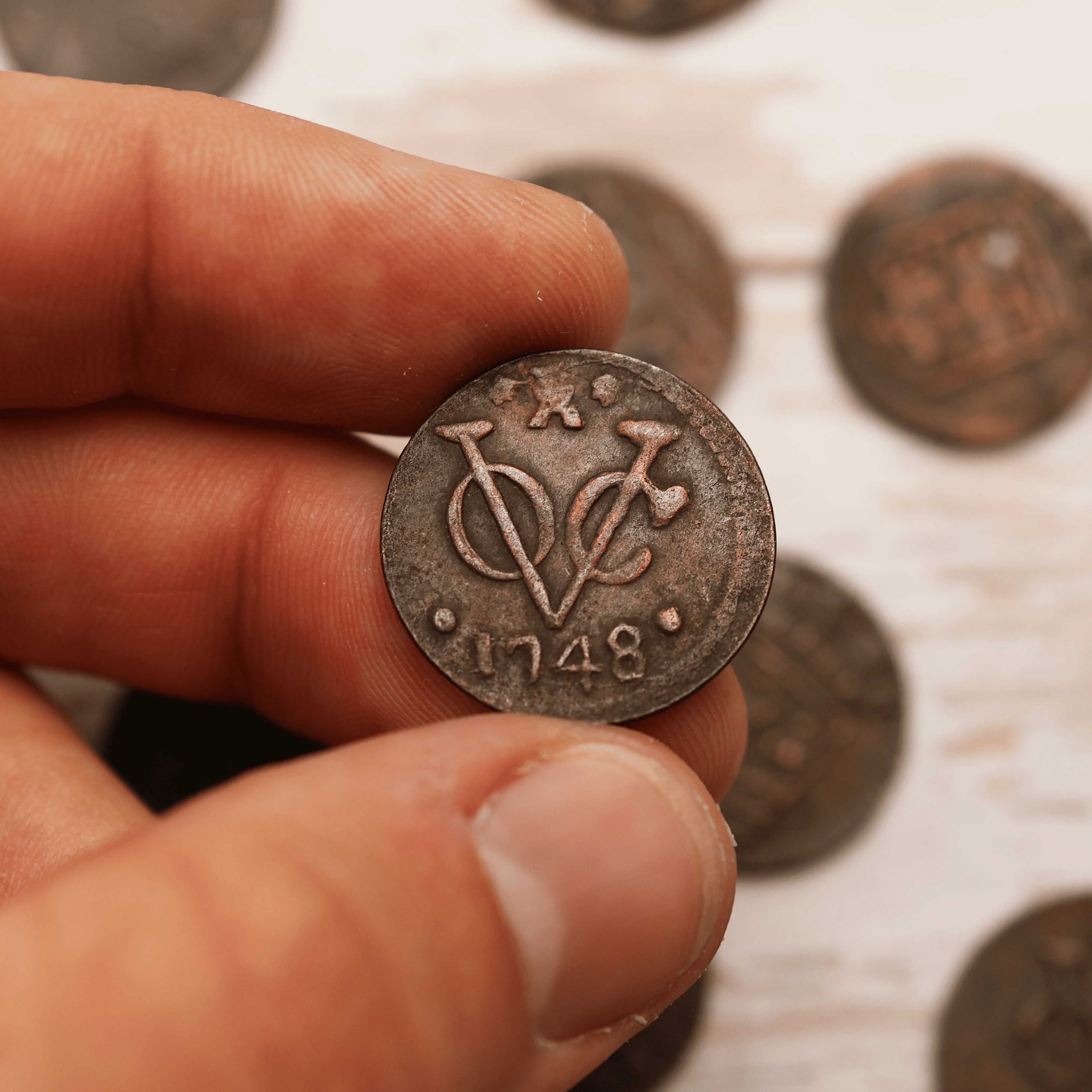 Dutch East India Co. | Copper Duit - Image 5