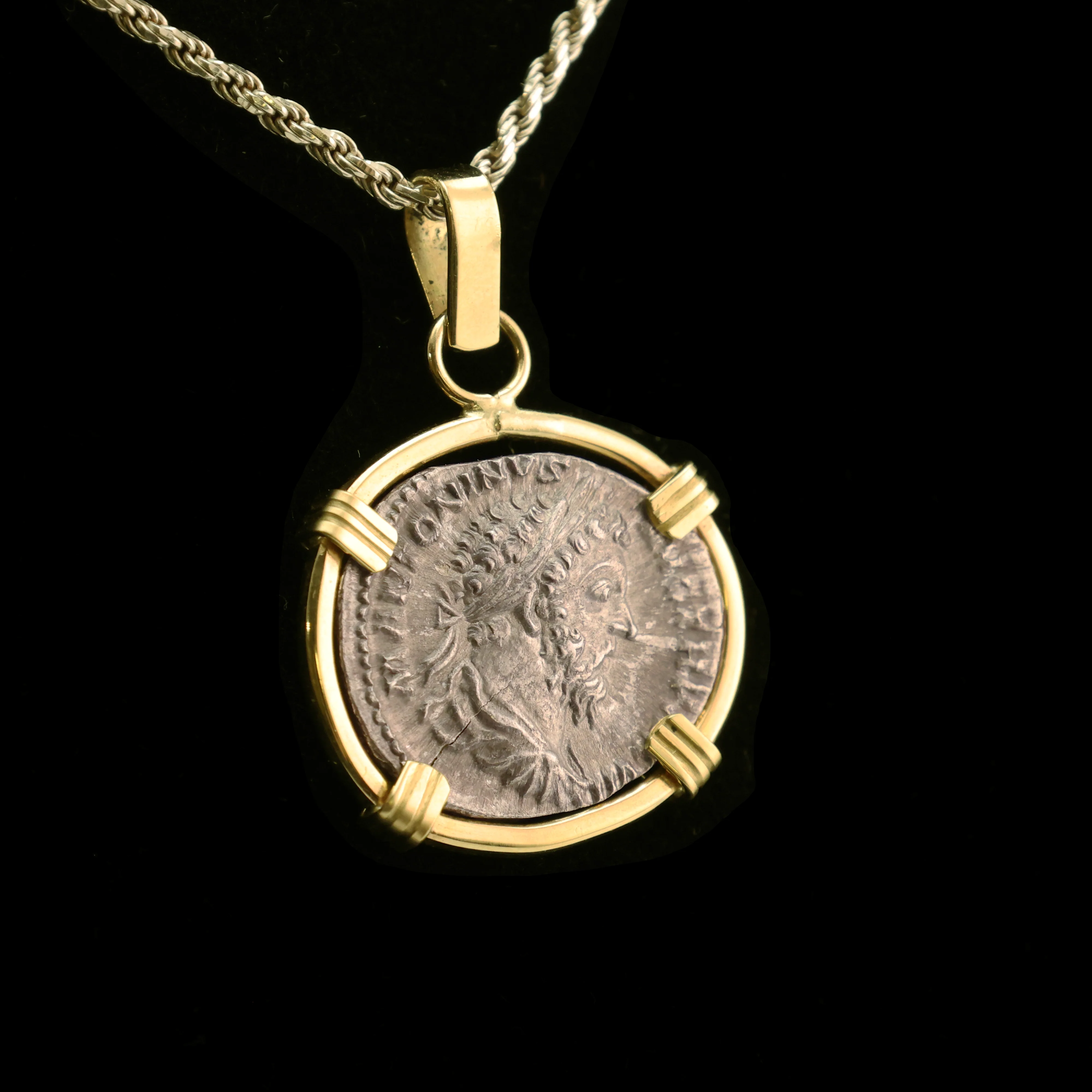 Marcus Aurelius Denarius Pendant - Image 4