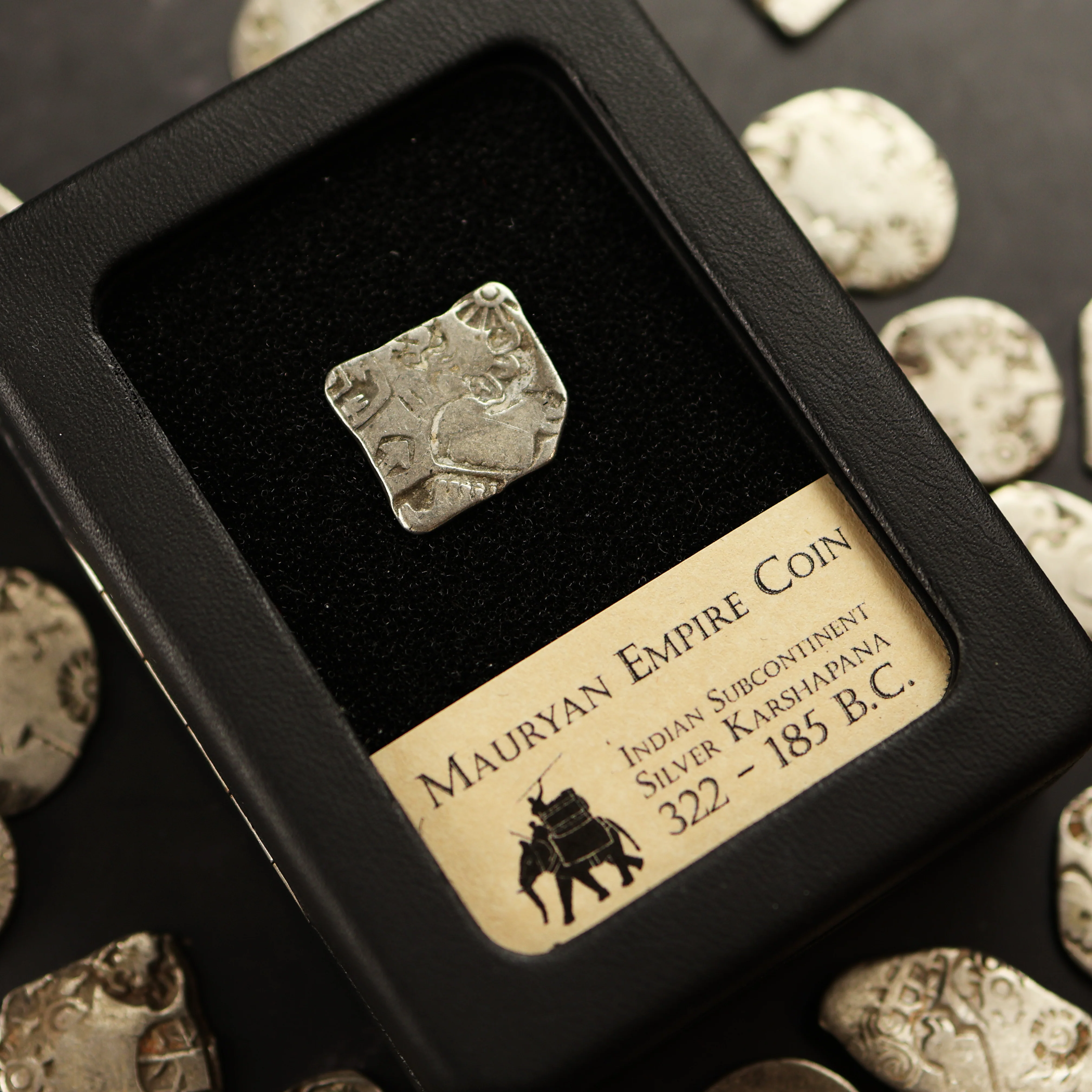 Maurya Empire | Silver Drachm - Image 4