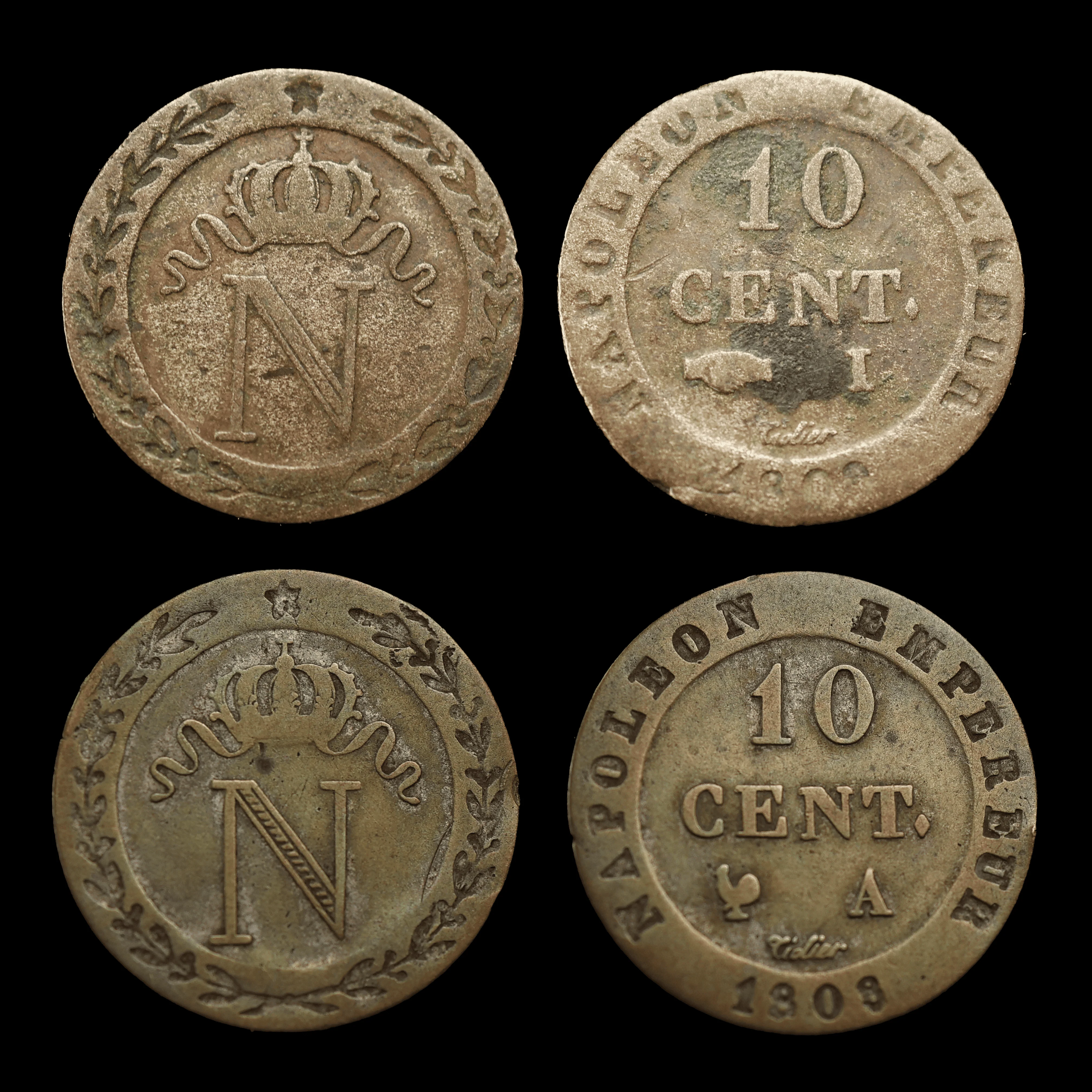 Napoleonic Coin | 10 Centimes - Image 3