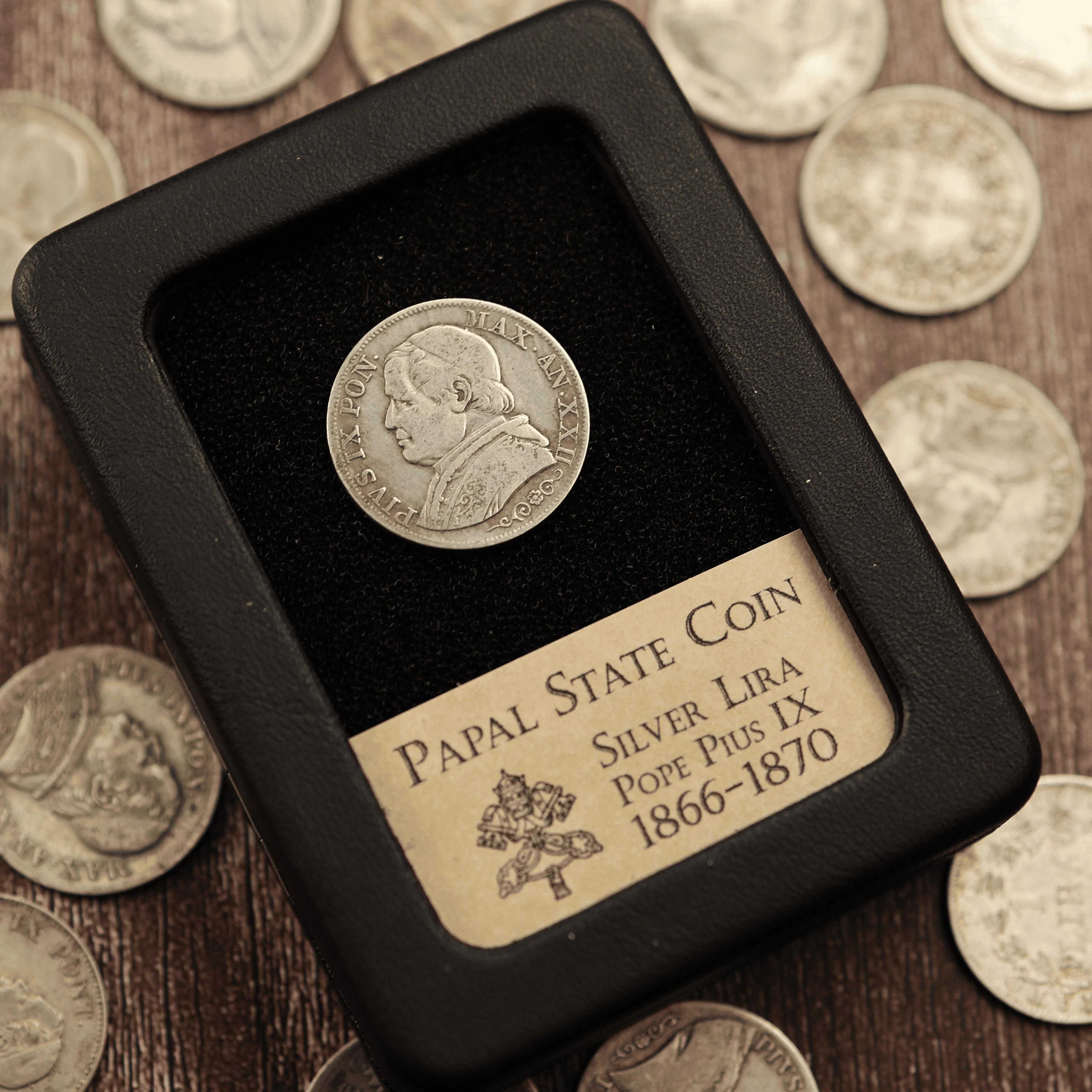 Papal State Coin | Silver Lira - Image 3