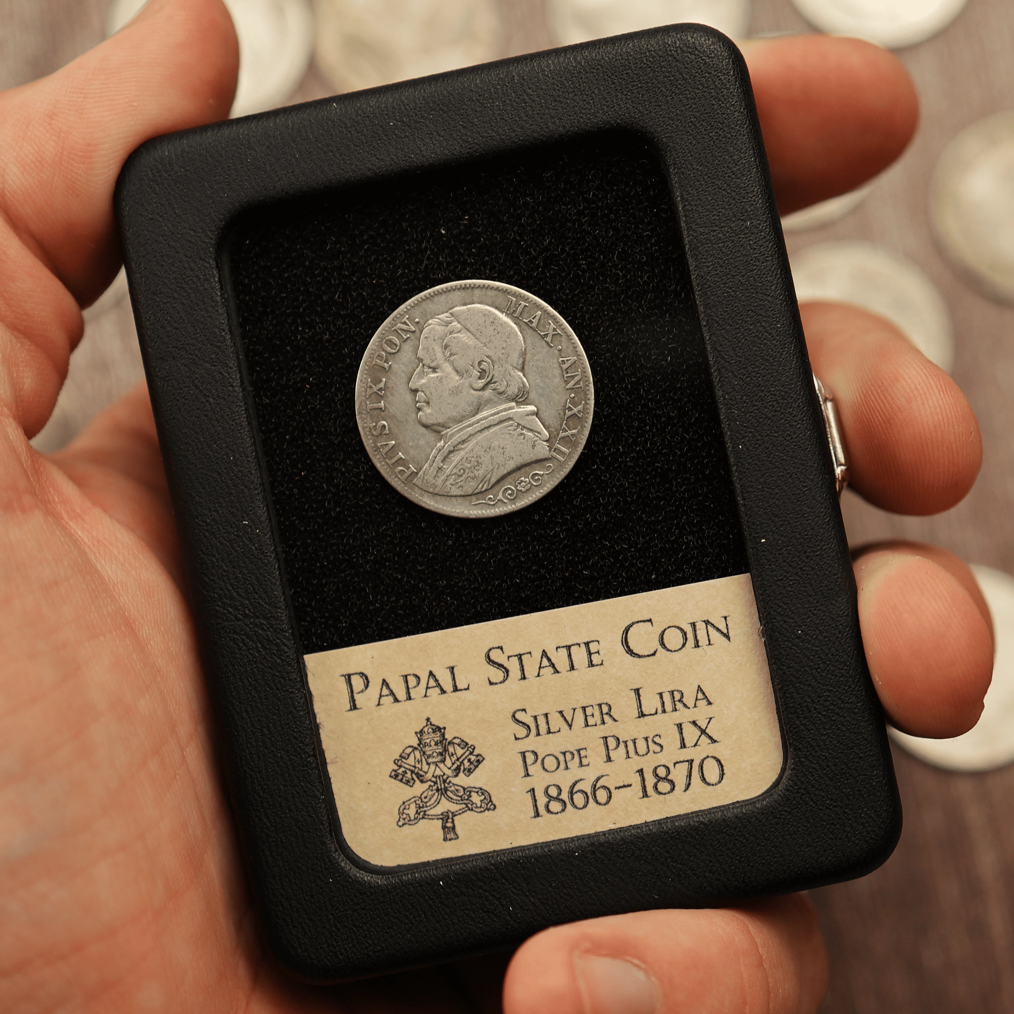 Papal State Coin | Silver Lira - Image 5