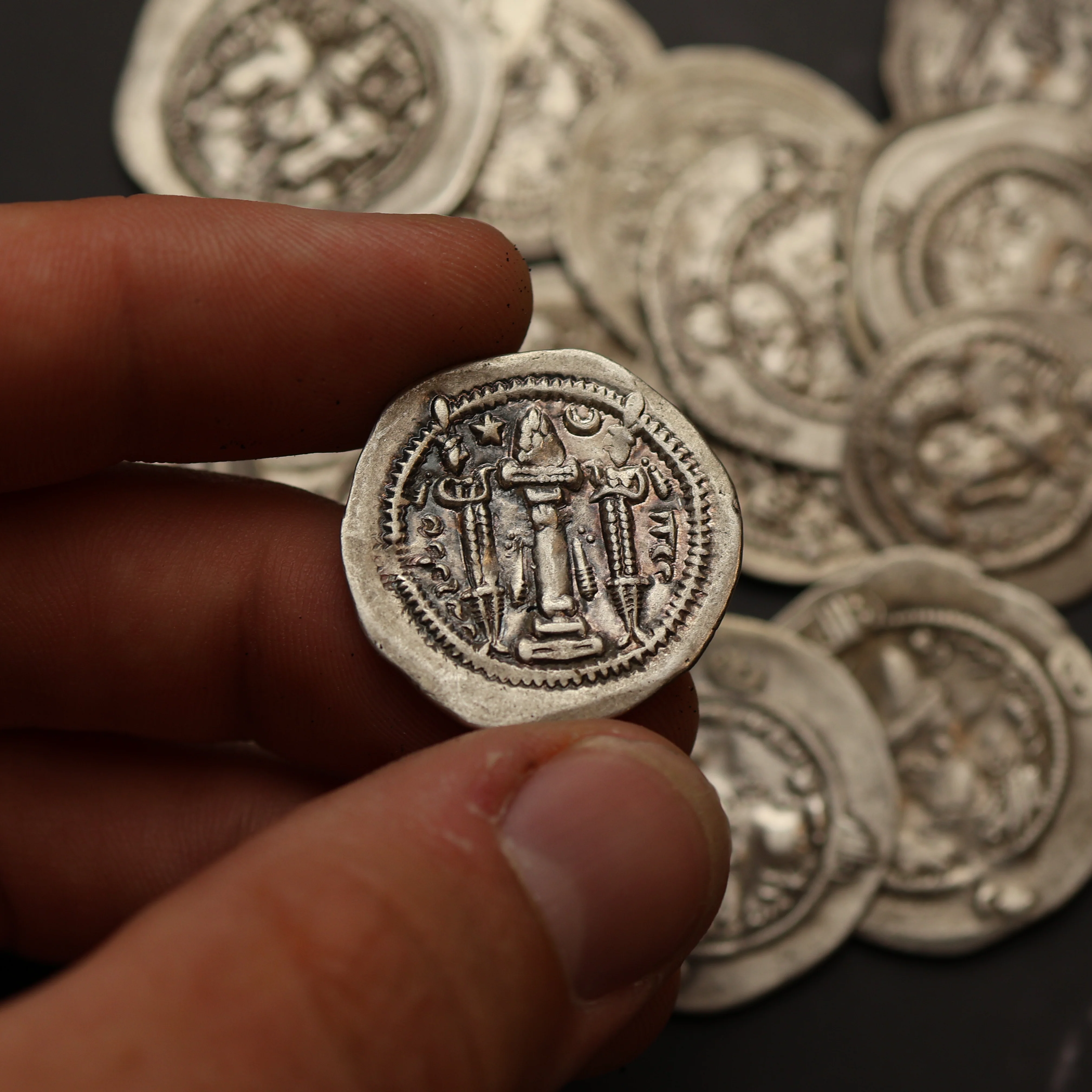 Sasanian Empire | Silver Drachm - Image 2