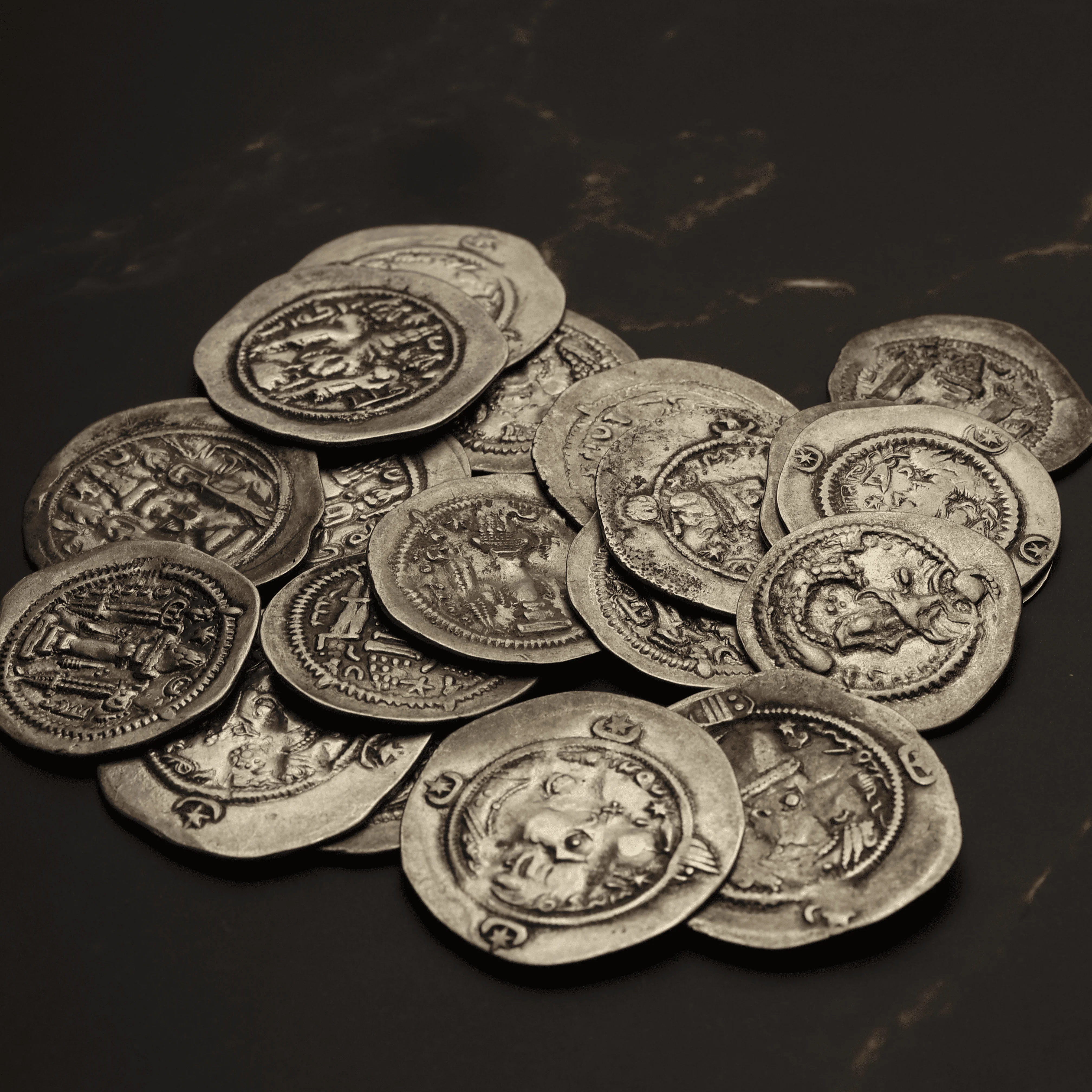 Sasanian Empire | Silver Drachm - Image 4