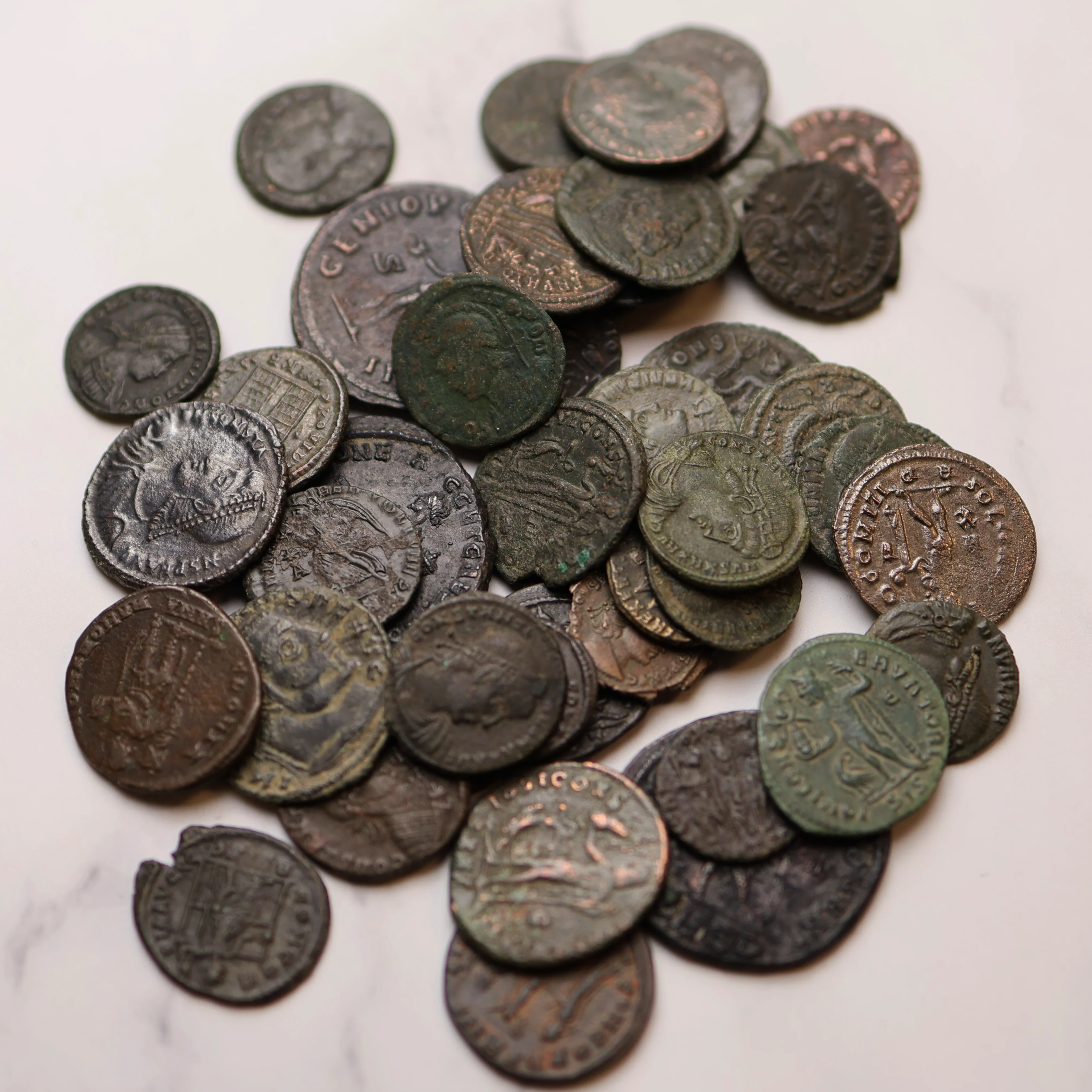 Roman Coin | Bronze Follis - Image 3
