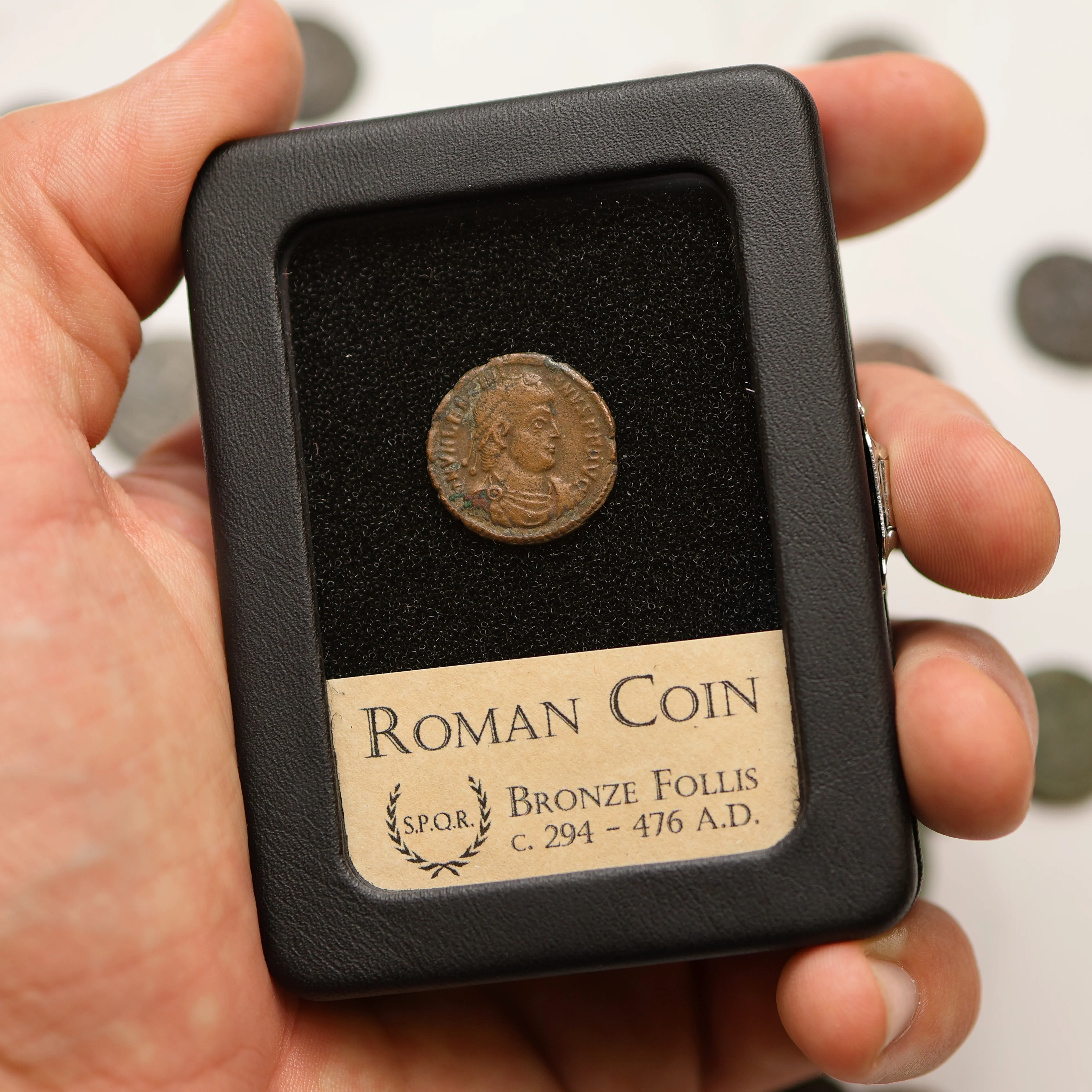 Roman Coin | Bronze Follis - Image 4