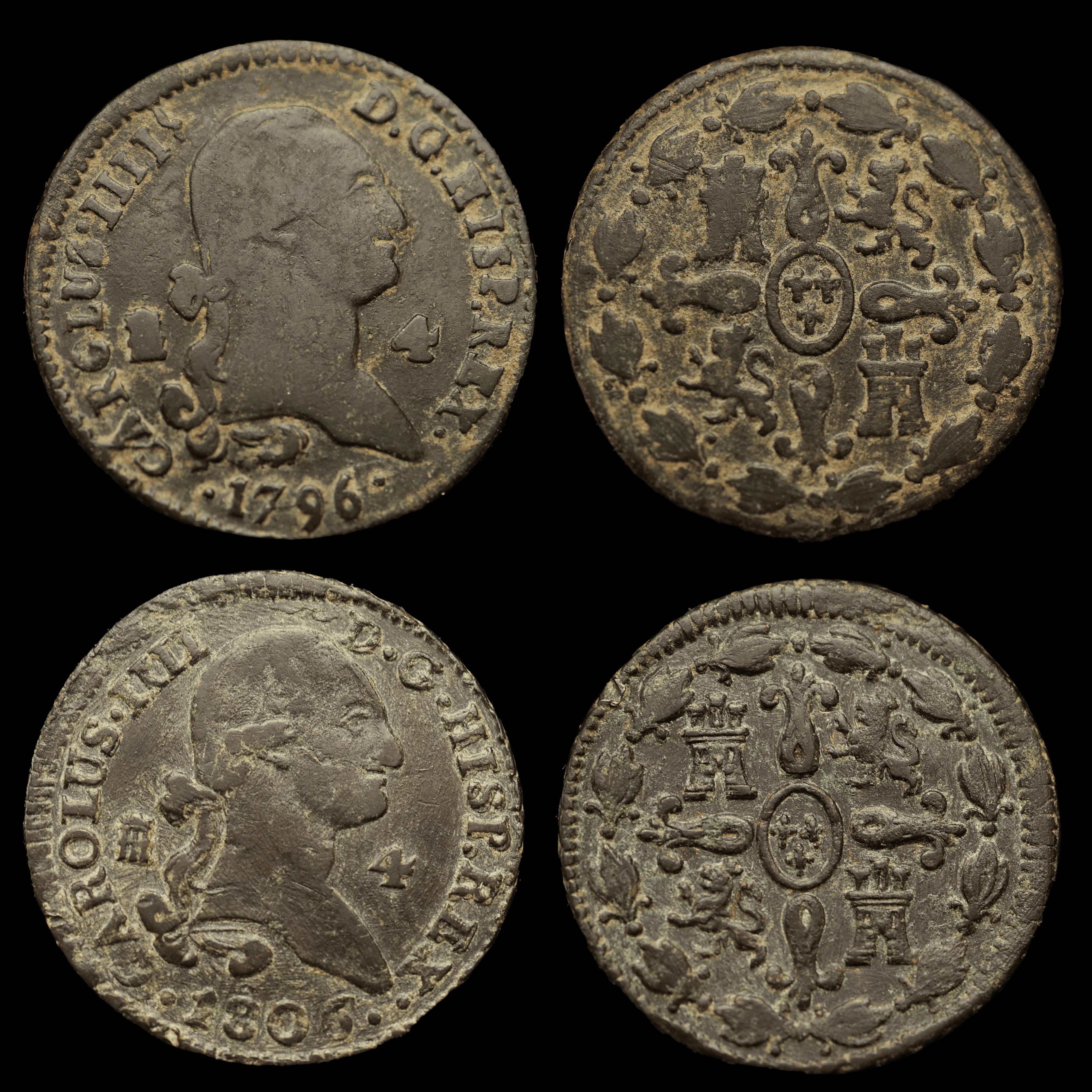 Spanish Colonial Coin | 4 Maravedis - Image 3