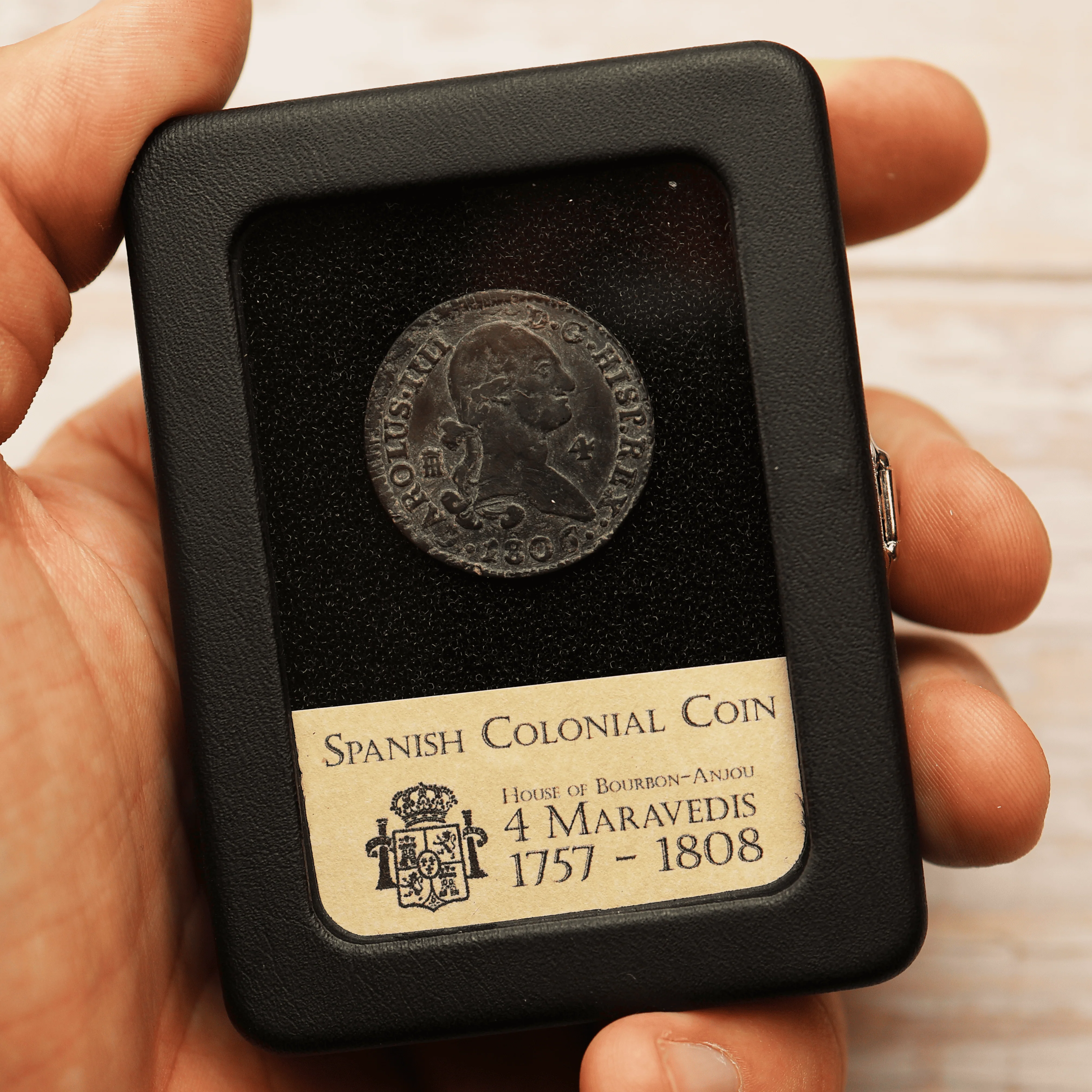 Spanish Colonial Coin | 4 Maravedis - Image 4