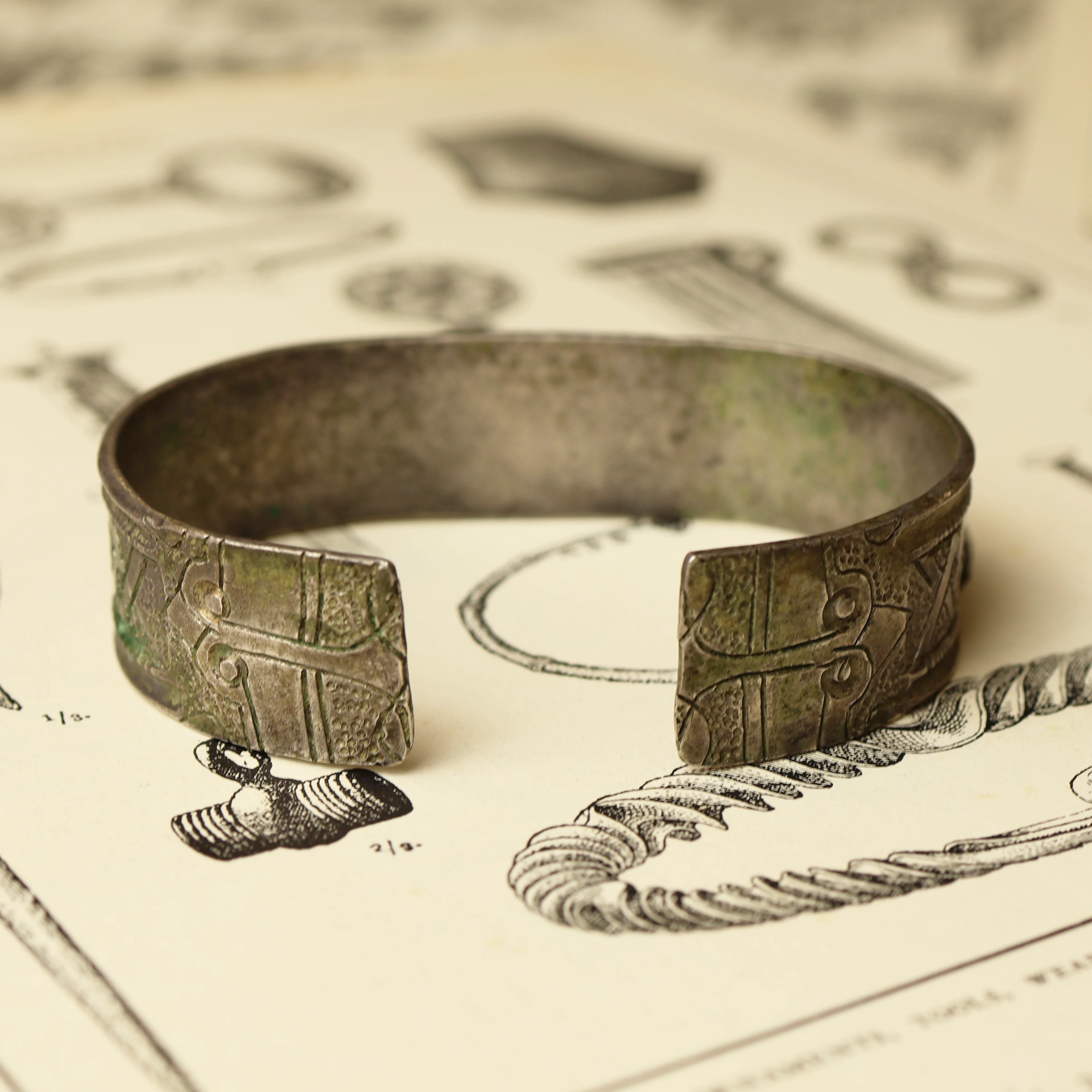 Viking Silver Bracelet - Image 5