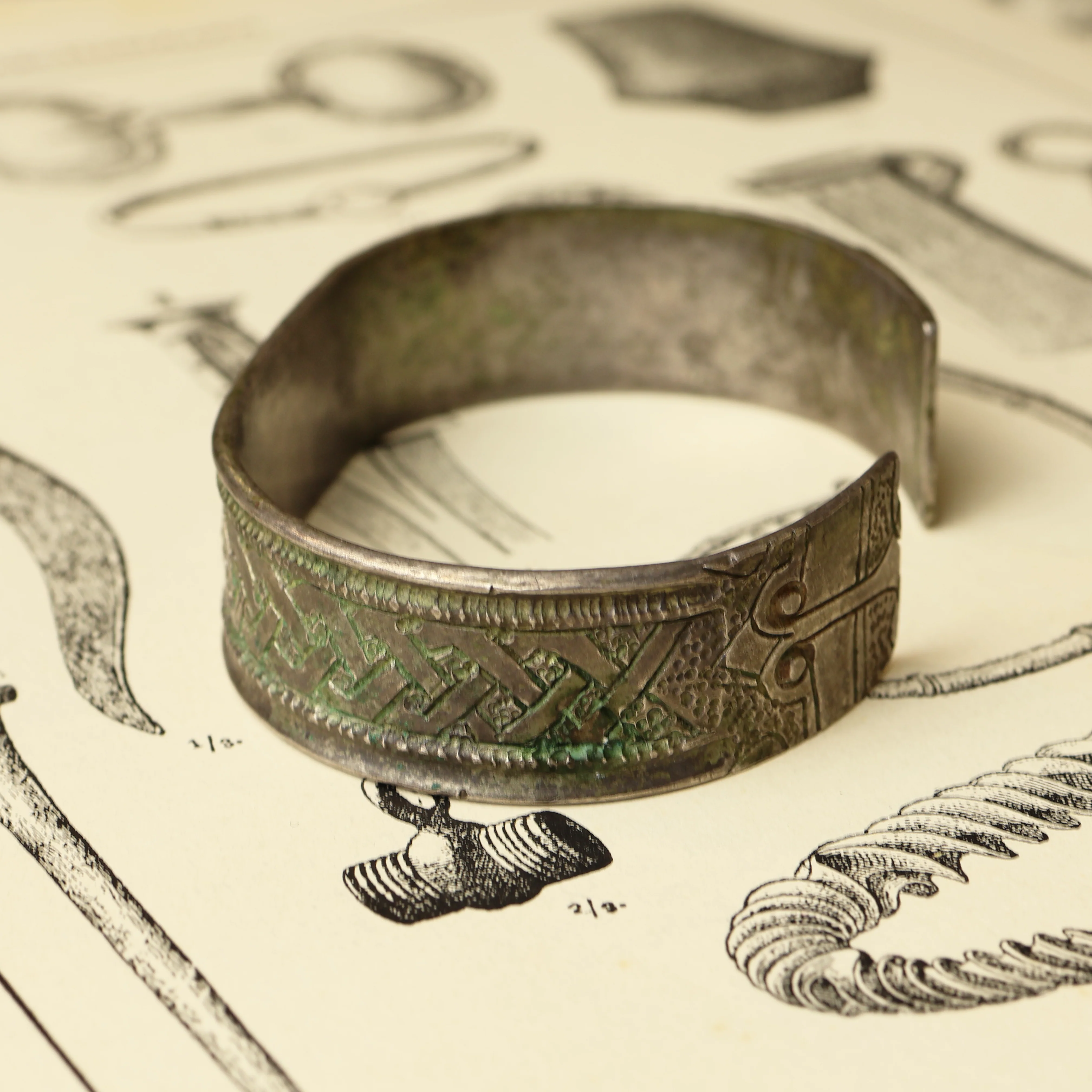 Viking Silver Bracelet - Image 7
