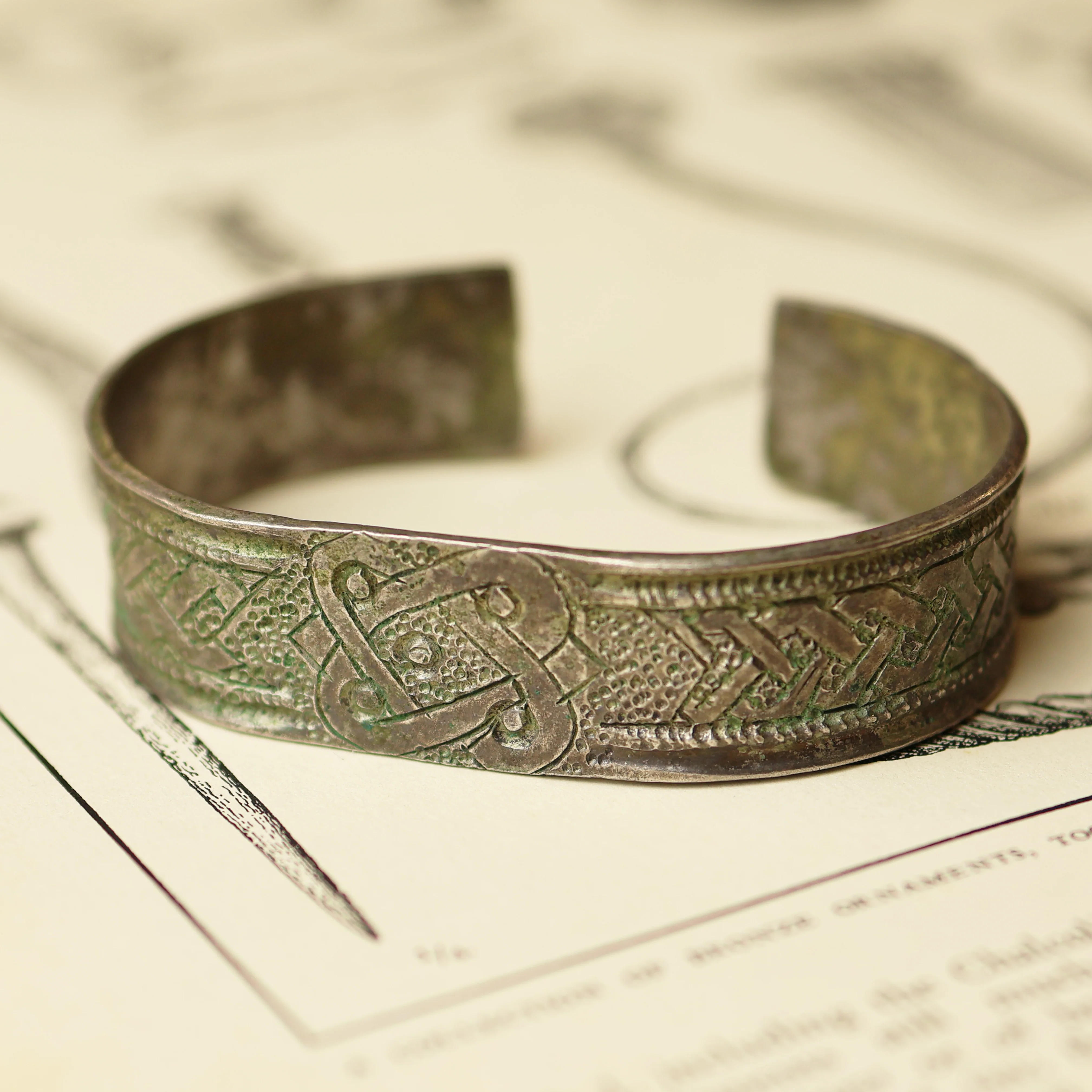 Viking Silver Bracelet - Image 8